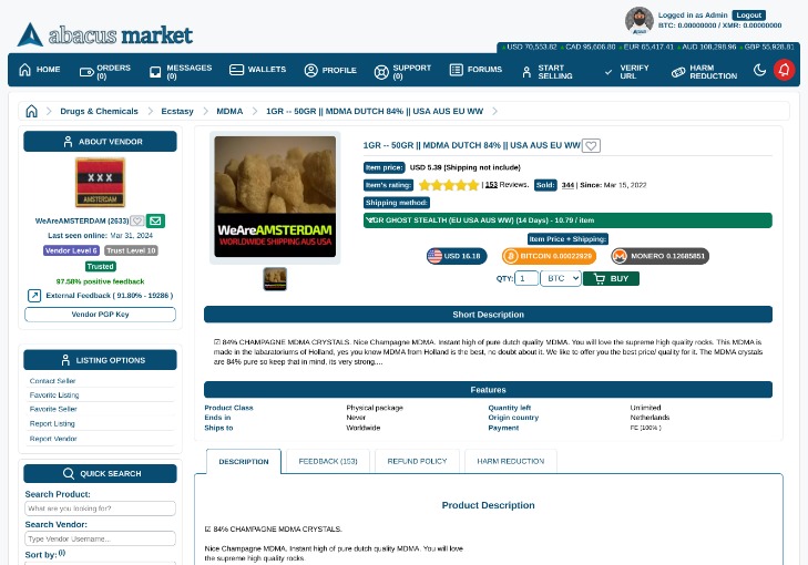 Abacus Market darknet