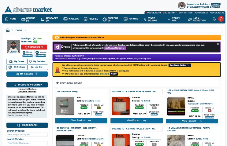 Abacus Market link