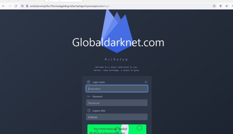 archetyp darknet market