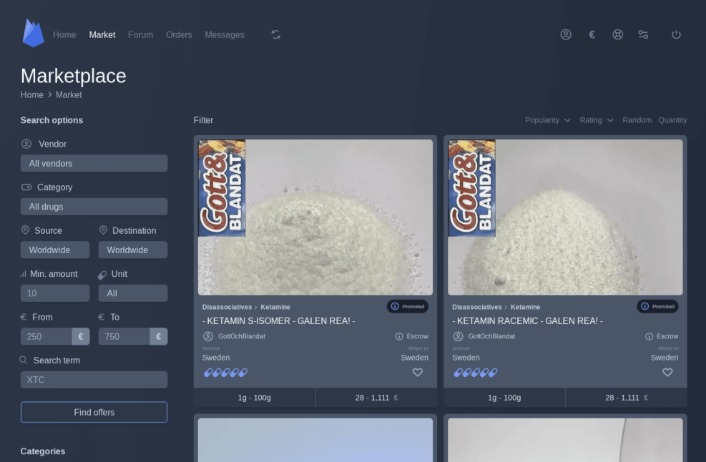 archetyp darknet market