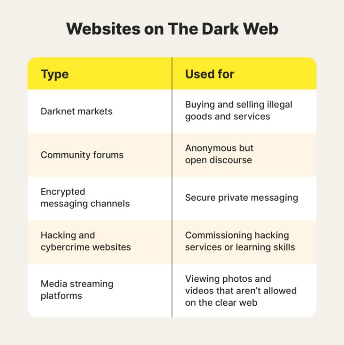acess the dark web