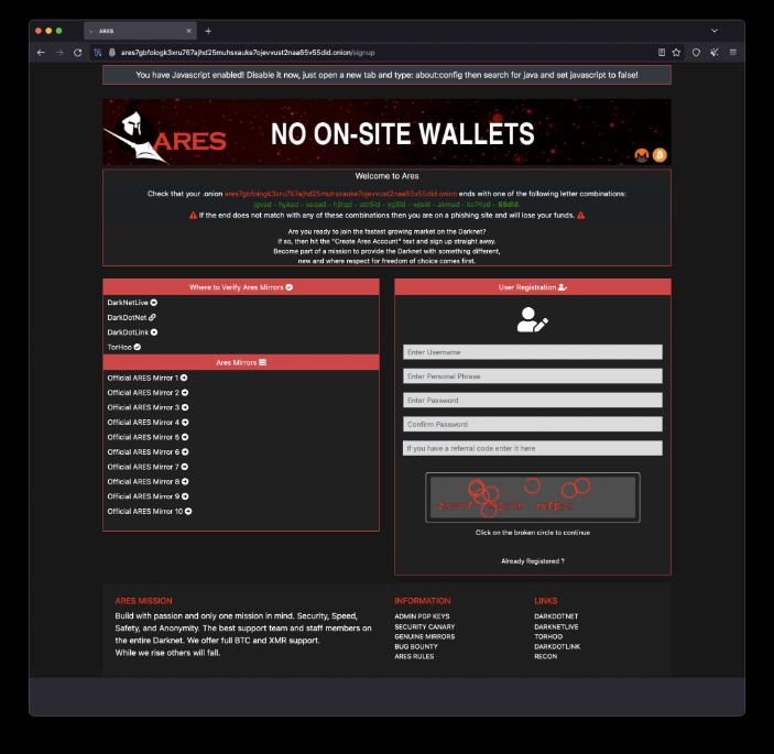 ares market
