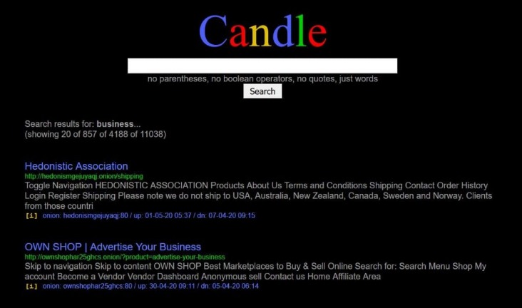 dark web search engines 2023