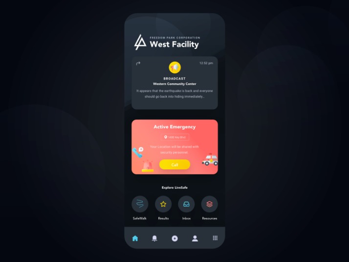 dark web app
