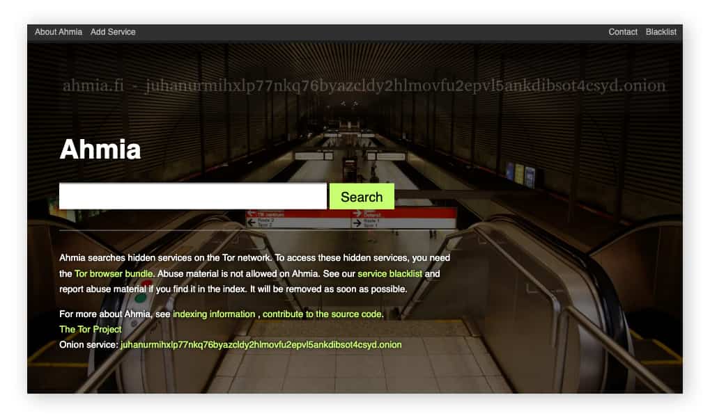 Dark Web Search Engine 2025