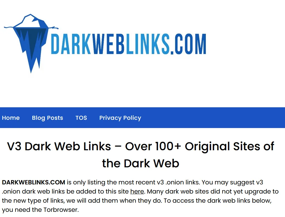 browsing the dark web