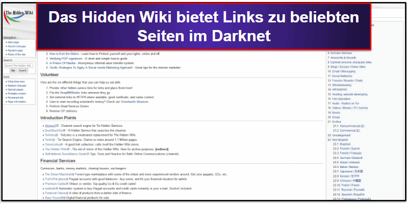 darknet access